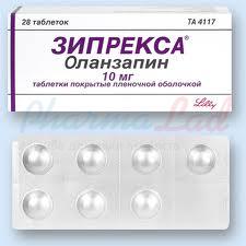 ЗИПРЕКСА (оланзапин) / ZYPREXA (olanzapine)