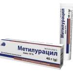 Метилурацил мазь 10% 40 г туба карт пач