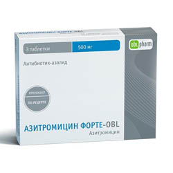 АЗИТРОМИЦИН / AZITHROMYCIN