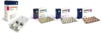 СЕРМИОН (ницерголин) / SERMION (nicergoline)