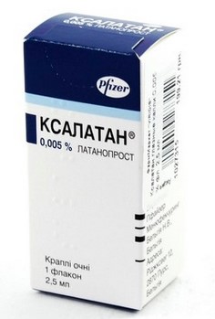 КСАЛАТАН (латанопрост) / XALATAN (latanoprost)