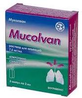 МУКОЛВАН (Амброксол) / MUCOLVAN (Ambroxol)