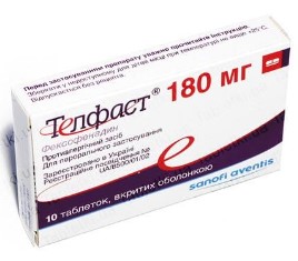 ТЕЛФАСТ (фексофенадин) / TELFAST (fexofenadine)