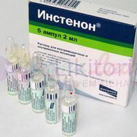 ИНСТЕНОН (гексобендин+этамиван+этофиллин) / INSTENON (hexobendine+etamivan+etofylline)
