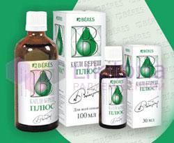 КАПЛИ БЕРЕШ ПЛЮС / BERES DROPS PLUS