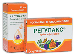 РЕГУЛАКС ПИКОСУЛЬФАТ капли (Натрия пикосульфат) / REGULAX PICOSULFATE drops (Sodium picosulfate)