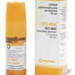 ИЗО-МИК спрей сублингвальный (изосорбида динитрат) / ISO-MIK sublingual spray
