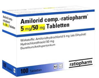 АМИЛОРИД комп.-ратиофарм / AMILORIDE comp.-ratiopharm