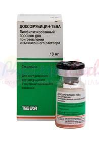 ДОКСОРУБИЦИН-ТЕВА (доксорубицин) / DOXORUBICIN-TEVA (doxorubicin)