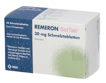 РЕМЕРОН СолТаб (миртазапин) / REMERON SolTab (mirtazapine)