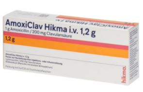 АМОКСИКЛАВ (амоксициллин+ингибитор фермента) / AMOXICLAV (amoxicillin+enzyme inhibitor)