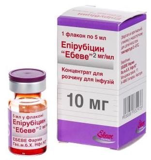 ЭПИРУБИЦИН ЭБЕВЕ / EPIRUBICIN-EBEWE
