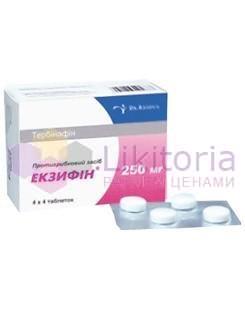 ЭКЗИФИН таблетки (Тербинафин) / EXIFINE