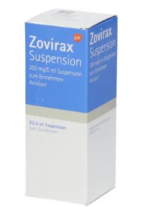 ЗОВИРАКС суспензия (ацикловир) / ZOVIRAX suspension (aciclovir)
