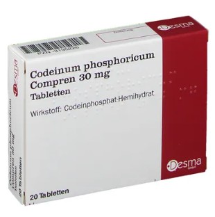 Кодеин фосфорикум Компрен / Codeinum phosphoricum Compren