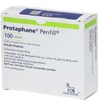 ПРОТАФАН Пенфил / PROTAPHANE Penfill сусп. д/ин. 100 МЕ/мл цилиндр.амп. 3 мл №10