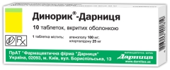 ДИНОРИК-ДАРНИЦА (Атенолол) / DINORIC-DARNITSA