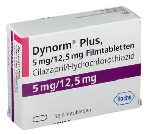 ДИНОРМ Плюс (Цилазаприл) / DYNORM Plus (Cilazapril)
