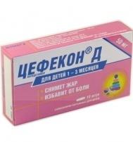 ЦЕФЕКОН Д (парацетамол) / CEFECON D (paracetamol)
