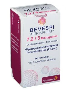 БЕВЕСПИ Аэросфера (формотерол) / BEVESPI Aerosphere (formoterol)