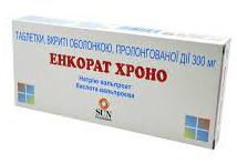 ЭНКОРАТ ХРОНО (вальпроевая кислота) / ENCORATE CHRONO (valproic acid)