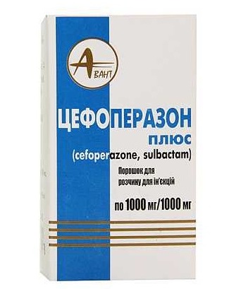 ЦЕФОПЕРАЗОН ПЛЮС СУЛЬБАКТ / CEFOPERAZONE PLUS SULBACT