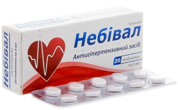 НЕБИВАЛ (Небиволол) / NEBIVAL (Nebivolol)