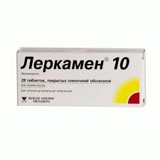 ЛЕРКАМЕН-10 (лерканидипин гидрохлорид) / LERKAMEN-10 (lercanidipine hydrochloride)