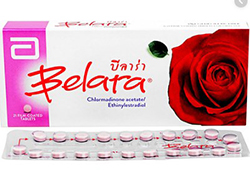 БЕЛАРА (этинилэстрадиол+хлормадинон) / BELARA (ethinylestradiol+chlormadinone)