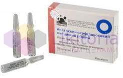 АНАТОКСИН СТАФИЛОКОККОВЫЙ очищенный жидкий / ANATOXINUM STAPHYLOCOCCUS