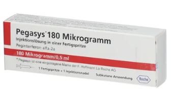 ПЕГАСИС 180 (Пегинтерферон альфа-2a) / PEGASYS 180 (Peginterferon alfa-2a)