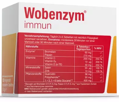 ВОБЭНЗИМ иммун (Трипсин) / WOBENZYM immun (Tripsina)