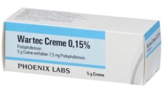 ВАРТЕК крем (Подофиллотоксин) / WARTEC (Podophyllotoxin)