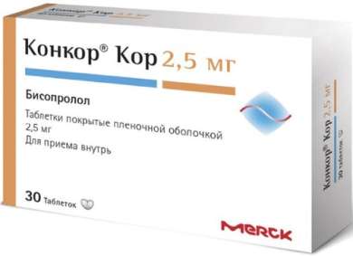 КОНКОР КОР (Бизопролол) / CONCOR COR