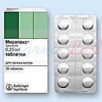 МИРАПЕКС (Прамипексол) / MIRAPEX