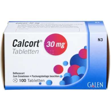 КАЛКОРТ, КАЛЬКОРТ (Дефлазакорт) / CALCORT (Deflazacort)