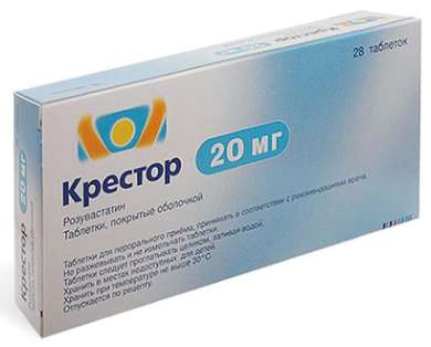 КРЕСТОР (розувастатин) / CRESTOR (rosuvastatin)