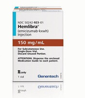 ГЕМЛИБРА, ХЕМЛИБРА (эмицизумаб) / HEMLIBRA (emicizumab)