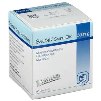 САЛОФАЛЬК гранулы (Месалазин) / SALOFALK (Mesalazine)