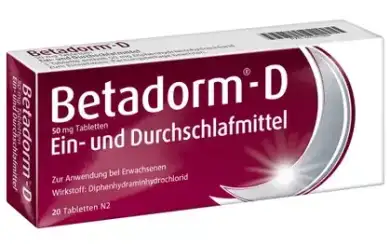 БЕТАДОРМ-Д (Дифенгидрамин) / BETADORM-D (Diphenhydramine)