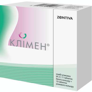 КЛИМЕН (ципротерон+ эстрадиола валерат) / CLIMEN (cyproterone+estradiol valerate)