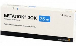 БЕТАЛОК ЗОК (Метопролол) / BETALOC ZOK