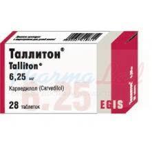 ТАЛЛИТОН (Карведилол) / TALLITON