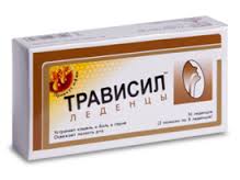 ТРАВИСИЛ ЛЕДЕНЦЫ со вкусом меда / TRAVISIL LEDENTSI so vkusom meda