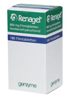 РЕНАГЕЛЬ (Севеламер) / RENAGEL (Sevelamer)