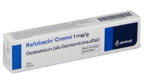 РЕФОБАЦИН крем (гентамицина сульфат) / REFOBACIN cream (gentamicin sulfat)