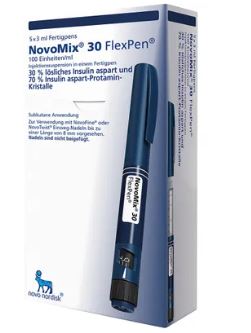 НОВОМИКС 30 Флекспен (инсулин аспарт) / NOVOMIX 30 FlexPen (insulin aspart)