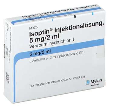 ИЗОПТИН (Верапамил) / ISOPTIN (Verapamil)