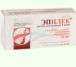ЭПИЛЕК (эпирубицин) / EPILEK (epirubicin)