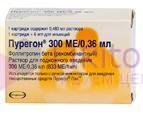 ПУРЕГОН (Фоллитропин бета) / PUREGON 300